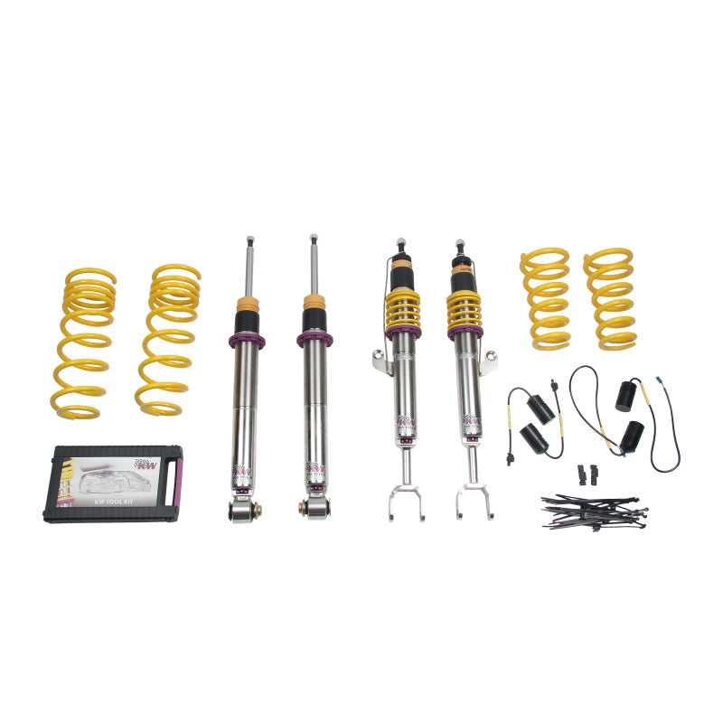 KW Coilover Kit V3 13+ BMW M5 F10 (5L) Sedan (inc EDC Delete Unit) - Graveyard Performance