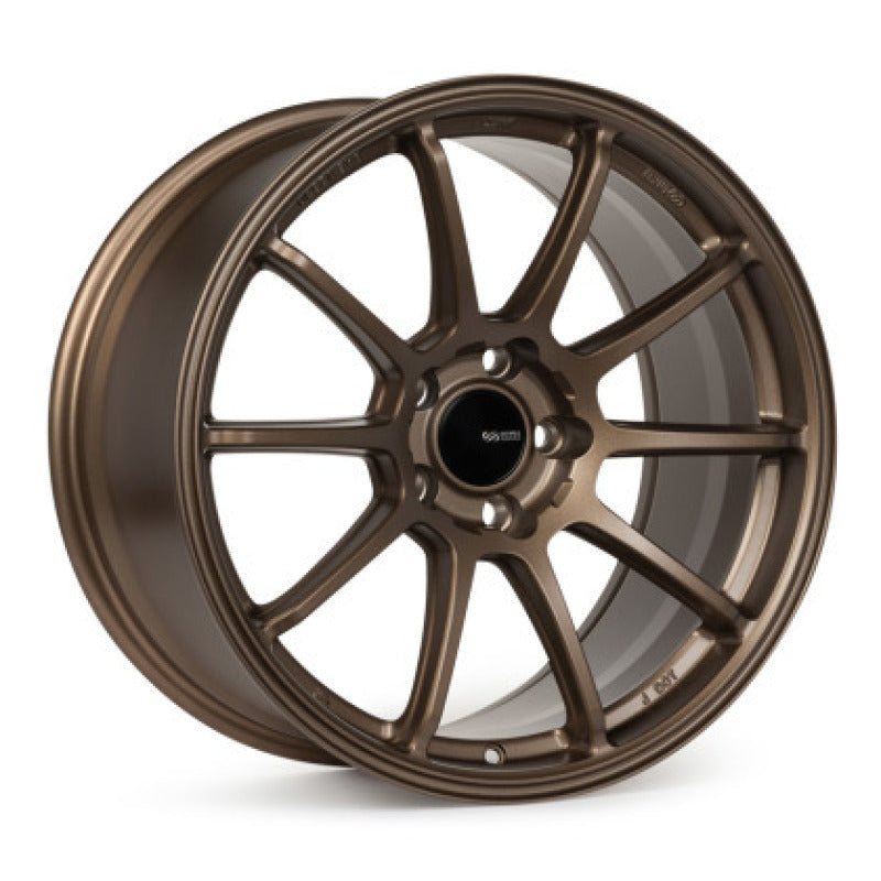 Enkei TRIUMPH 18x8 5x114.3 40mm Offset 72.6mm Bore Matte Bronze Wheel - Graveyard Performance