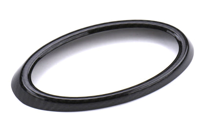 OLM LE Dry Carbon Fiber Front Emblem Frame Overlay - 2018-2021 Subaru WRX / STI - Graveyard Performance