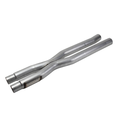 BBK 2015-16 Mustang GT Varitune Complete Cat Back Exhaust System (Includes Resonator Delete X-Pipe) - Graveyard Performance