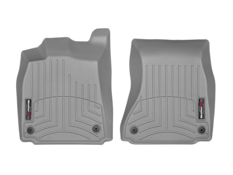 WeatherTech 12+ Audi A6/S6 Front FloorLiner - Grey - Graveyard Performance