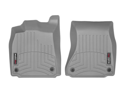 WeatherTech 12+ Audi A6/S6 Front FloorLiner - Grey - Graveyard Performance