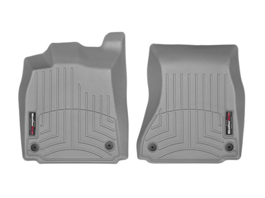 WeatherTech 12+ Audi A6/S6 Front FloorLiner - Grey - Graveyard Performance