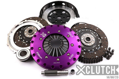 XClutch 06-07 Mazda Mazdaspeed 3 2.3L Turbo 9in Twin Solid Organic Clutch Kit - Graveyard Performance