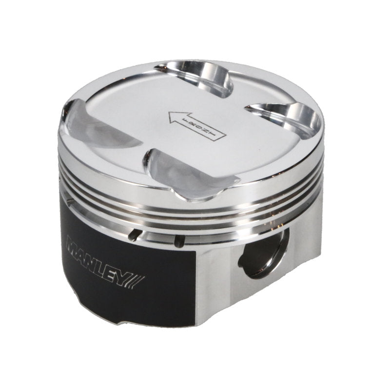 Manley 93-98 Toyota Supra Turbo (2JZGTE) 86.5mm +.5mm Oversized Bore 8.5:1 Dish Piston Set with Ring - Graveyard Performance