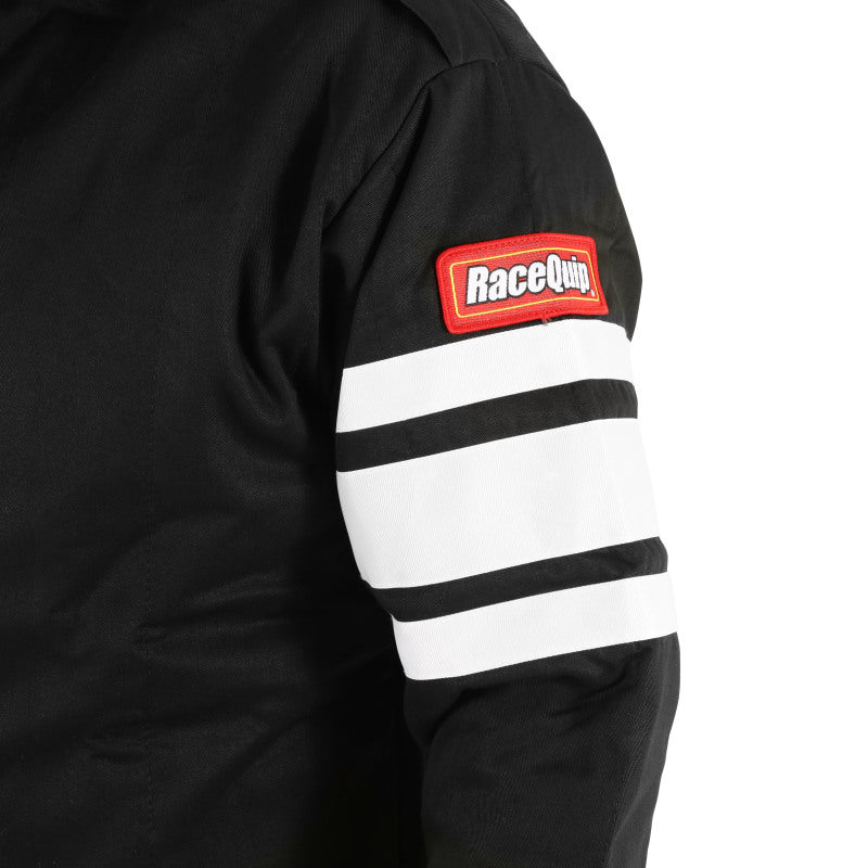 RaceQuip Black SFI-5 Jacket - 5XL - Graveyard Performance