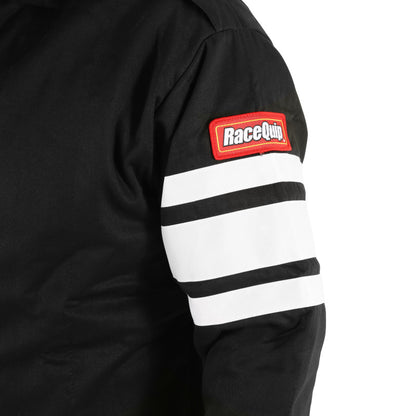 RaceQuip Black SFI-5 Jacket - 5XL - Graveyard Performance