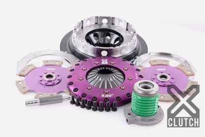 XClutch 18-24 Ford Mustang GT 5.0L 9in Twin Solid Ceramic Clutch Kit - Graveyard Performance