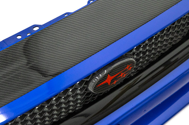OLM Carbon Fiber Upper Front Bumper Cover - 2015-2021 Subaru WRX / STI - Graveyard Performance