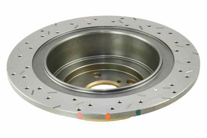 DBA 01-04 Outback 2.5L/3.0 H6 Rear Drilled & Slotted 4000 Series Rotor - Graveyard Performance