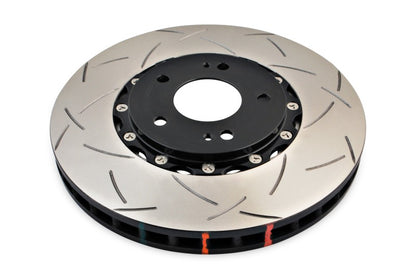 DBA 03-05 Evo 8/9 Front Slotted 5000 Series 2 Piece Rotor Assembled w/ Black Hat - Graveyard Performance