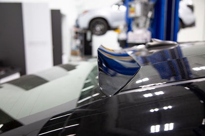 OLM Paint Matched Rear Roof Visor Spoiler - Galaxy Blue Silica / Ultramarine - 2013-2016 Scion FR-S / 2013-2020 Subaru BRZ / 2017-2020 Toyota 86