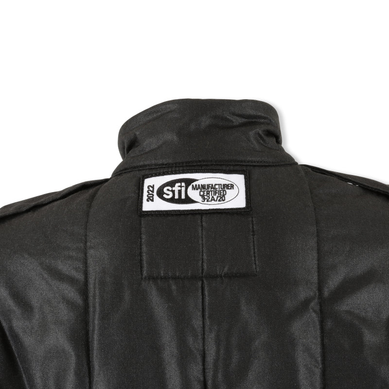 RaceQuip SFI-20 Jacket Black Medium - Graveyard Performance