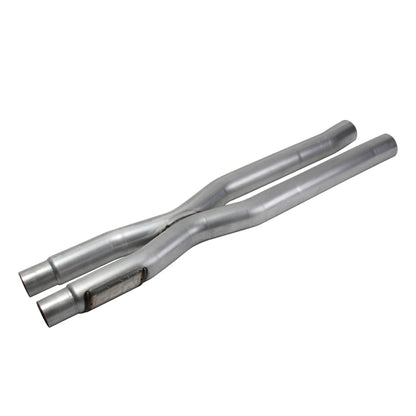 BBK 2015-16 Mustang GT Varitune Complete Cat Back Exhaust System (Includes Resonator Delete X-Pipe) - Graveyard Performance