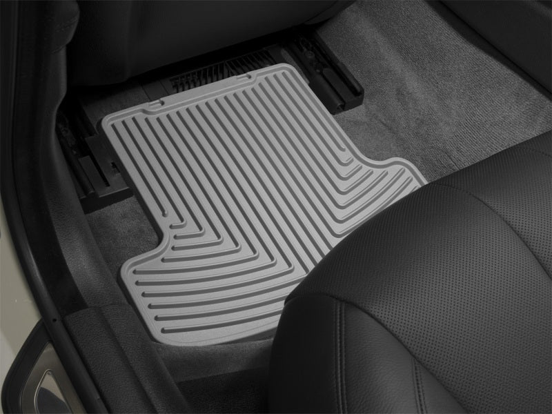 WeatherTech 10+ Mercedes-Benz E-Class Coupe Rear Rubber Mats - Grey - Graveyard Performance