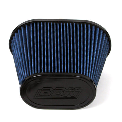 BBK 86-93 Mustang 5.0 Cold Air Intake Kit - Fenderwell Style - Blackout Finish - Graveyard Performance
