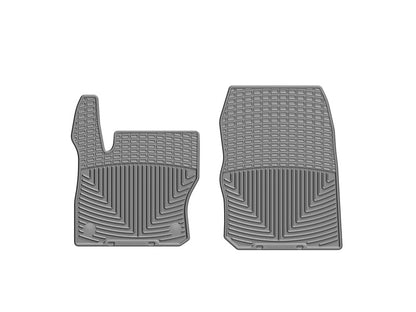 WeatherTech 12+ Ford Focus Front Rubber Mats - Grey - Graveyard Performance