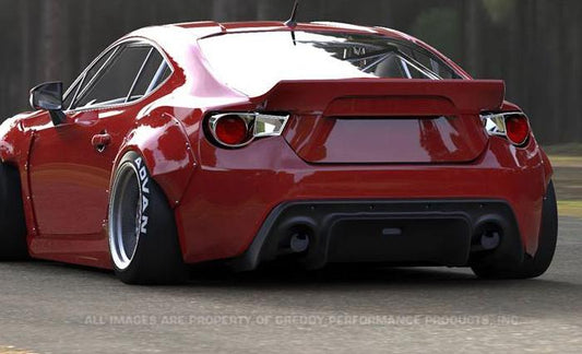 GReddy 13+ Scion FR-S Version 3 Greddy X Rocket Bunny 86 Aero Rear Aero Wing Only - Graveyard Performance