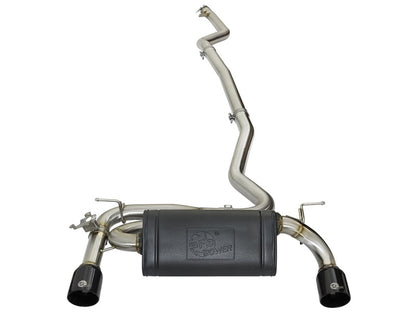 aFe MACHForce XP Exhausts Cat-Back SS 16-17 BMW 340i/iX 440i/iX (F3X) L6-3.0L (B58) w/Black Tips - Graveyard Performance