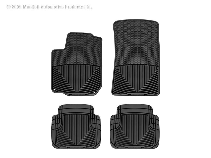 WT Rubber Mats - Front - Blk - Graveyard Performance
