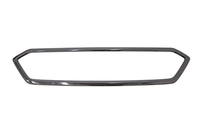 OLM LE Dry Carbon Fiber Grille Garnish (Outer) - 2018-2021 Subaru WRX / STI - Graveyard Performance