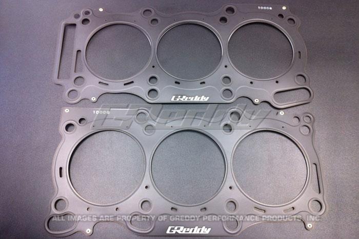 GReddy 09+ Nissan GTR R35 VR38DETT 0.8mm Thick 99mm Bore Metal Head Gaskets (Set of 2) - Graveyard Performance