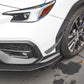 Subaru WRX Carbon Fiber Wind Splitter w/ Rods 2022-2023