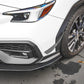 Subaru WRX Carbon Fiber Front Bumper Canards 2022-2023