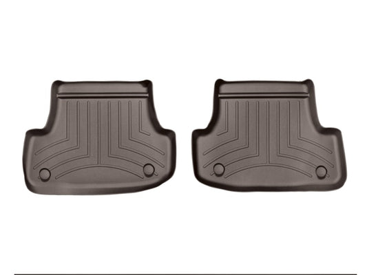 WeatherTech 2015+ Audi A3/S3 Rear FloorLiner - Cocoa - Graveyard Performance