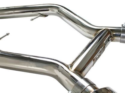 aFe MACHForce XP Exhausts Cat-Back SS-304 EXH CB BMW 335i (E90/92 Only) 07-09 L6-3.0L (tt) SS-304 - Graveyard Performance