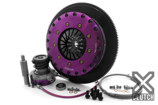 XClutch 10-15 Chevrolet Camaro 6.2L 9in Twin Solid Organic Clutch Kit - Graveyard Performance