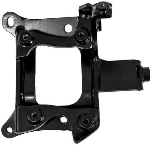 Innovative 92-00 Civic B/D-Series Black Steel A/C Bracket (D Series Compressor) - Graveyard Performance