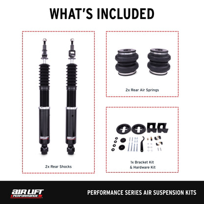 Air Lift 05-14 Audi A3 / 06-14 Volkswagen GTI Performance Rear Kit - Graveyard Performance