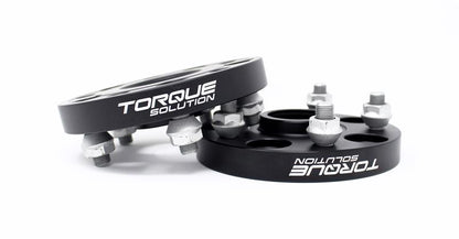 Torque Solution Forged Aluminum Wheel Spacer Subaru 56mm Hub 5x100 - 25mm