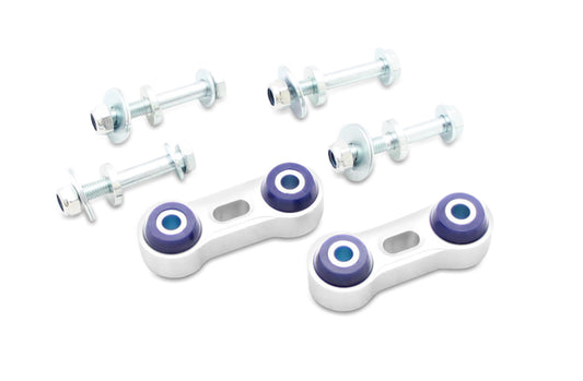 SuperPro 2003 Subaru Forester X Front HD Alloy Body Sway Bar End Link Set - Graveyard Performance