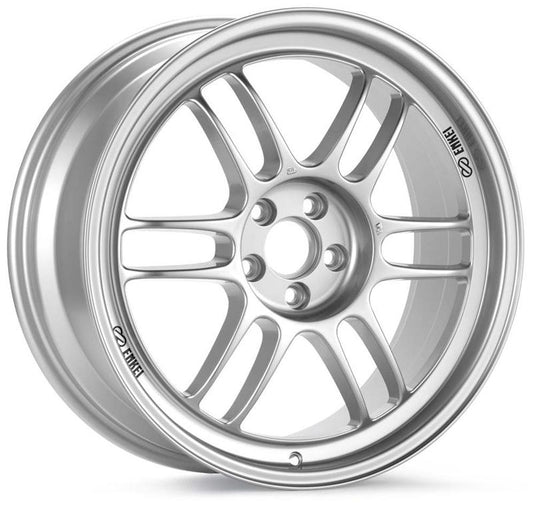 Enkei RPF1 16x8 5x114.3 32mm Offset Silver Wheel 73mm Bore *Special Order / Min Qty 40* - Graveyard Performance