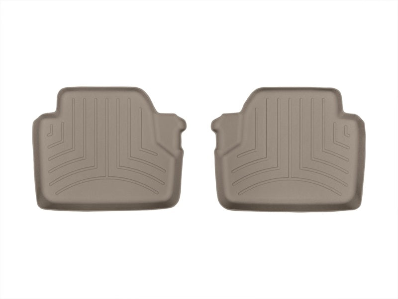 WeatherTech 14+ BMW 4-Series Rear FloorLiner - Tan - Graveyard Performance