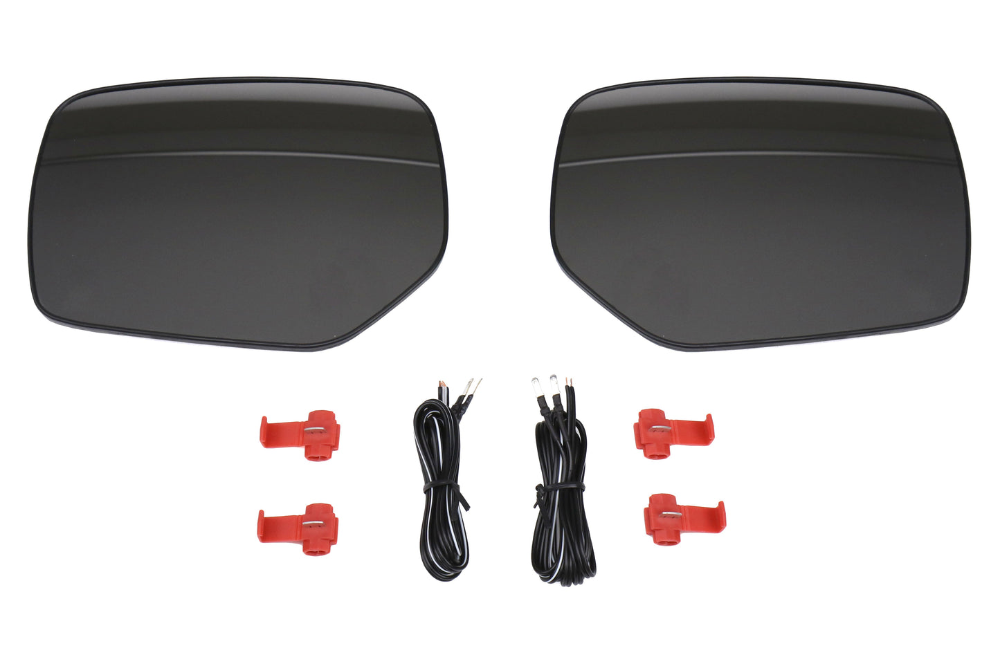 OLM Wide Angle Convex Mirrors with Turn Signals (clear) - 2015+ WRX / 2015+ STI - Graveyard Performance