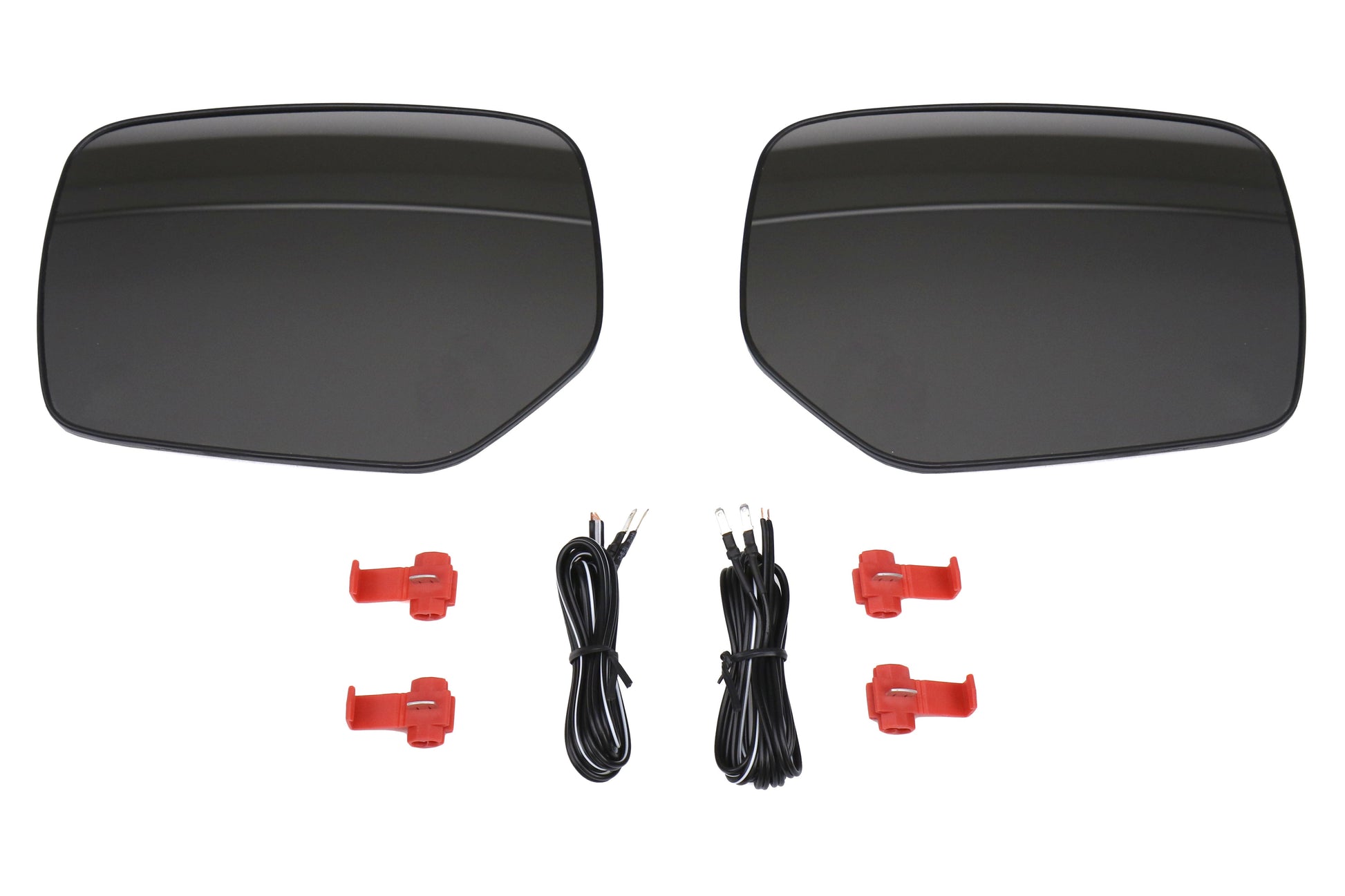 OLM Wide Angle Convex Mirrors with Turn Signals (clear) - 2015+ WRX / 2015+ STI - Graveyard Performance