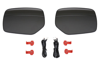 OLM Wide Angle Convex Mirrors with Turn Signals (clear) - 2015+ WRX / 2015+ STI - Graveyard Performance