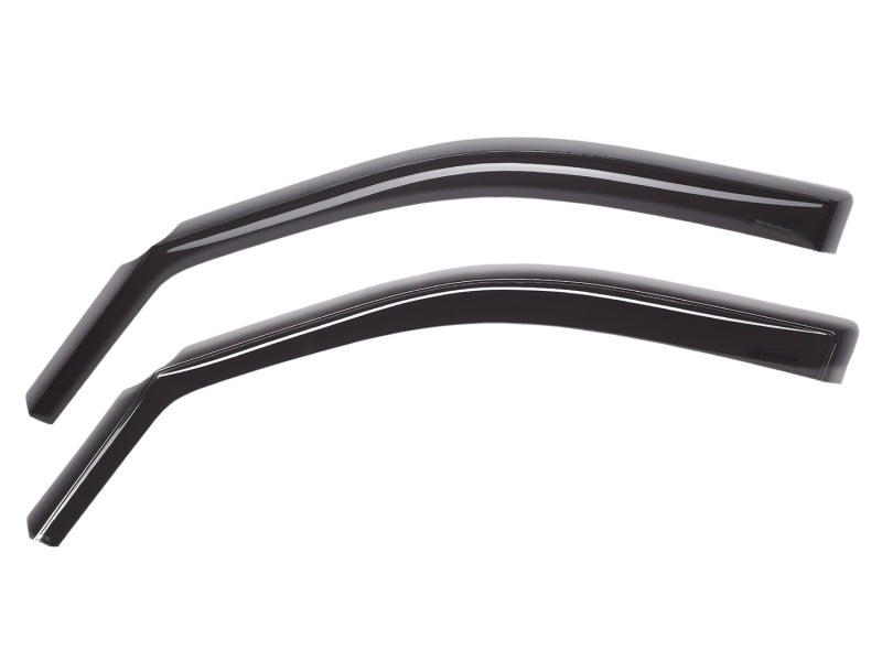 WeatherTech 21-25 Ford F-150 Front Side Window Deflectors - Matte Blk