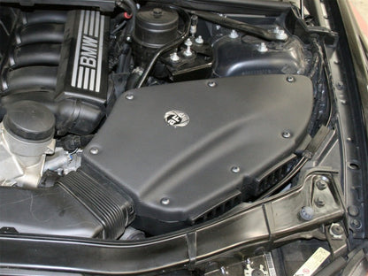 aFe MagnumForce Stage 2 Si Intake System Pro 5 R Black 06-12 BMW 3 Series E9x L6 3.0L Non-Turbo - Graveyard Performance