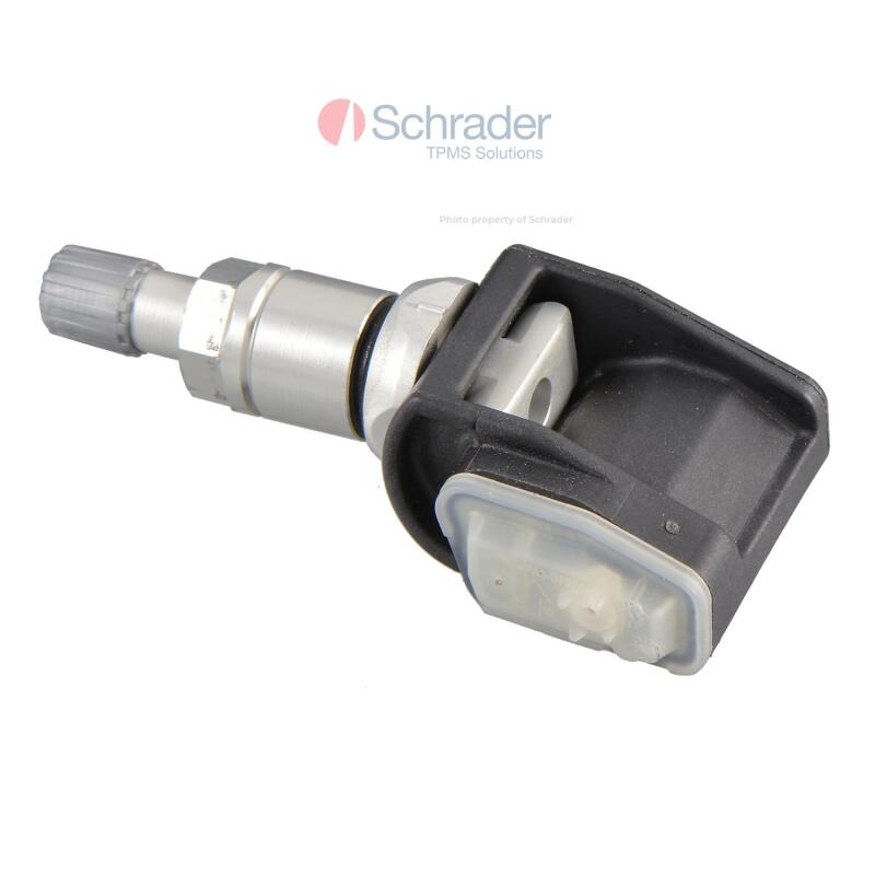 Schrader Aluminum TPMS Sensor with Clamp-in Adjustable Angle Valve for Hyundai Applications - Graveyard Performance