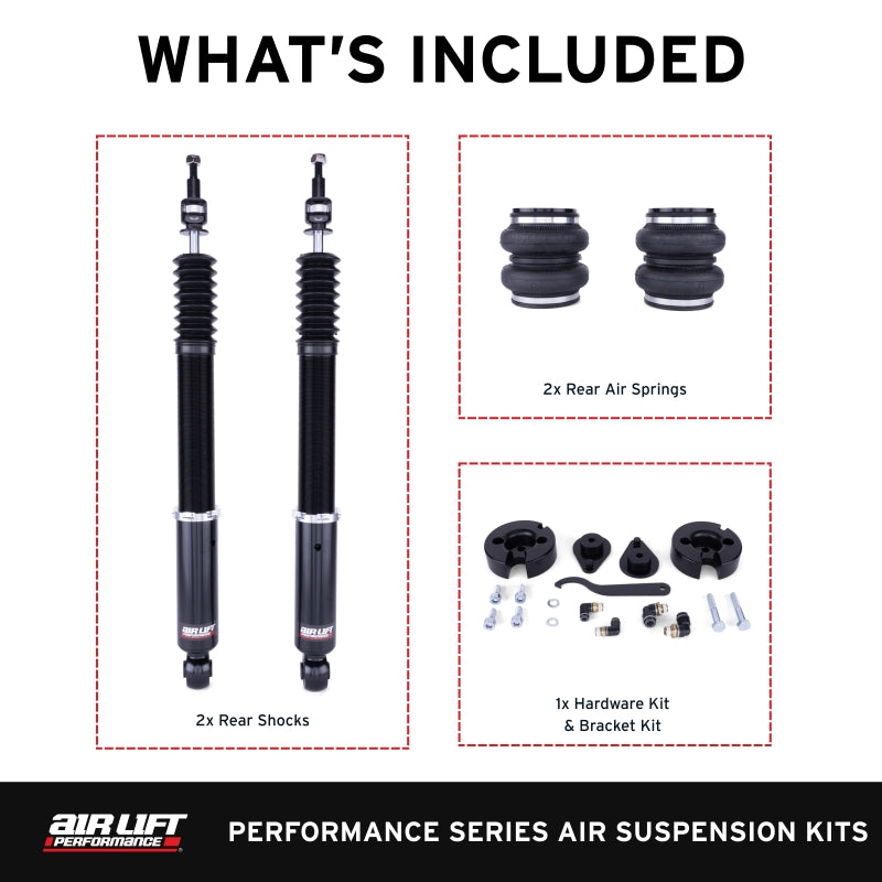 Air Lift Performance 18-25 Honda Accord Sedan Rear Air Suspension Kit - Graveyard Performance