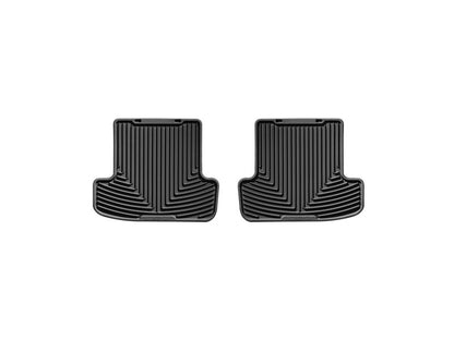 WeatherTech 10+ Mercedes-Benz E-Class Coupe Rear Rubber Mats - Black - Graveyard Performance