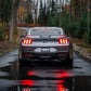MBRP 2024+ Ford Mustang 5.0L Blk Alum. SS 3in Cat-Back Exhaust w/ Quad Blk Tips (Valve Delete)