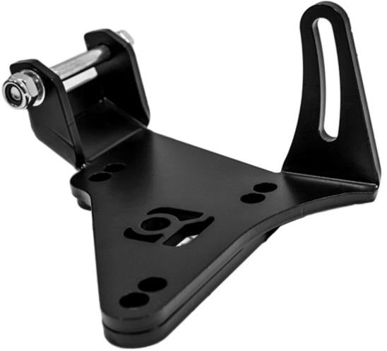 Innovative N/A H-Series Black Steel H22 Alternator Relocation Bracket - Graveyard Performance