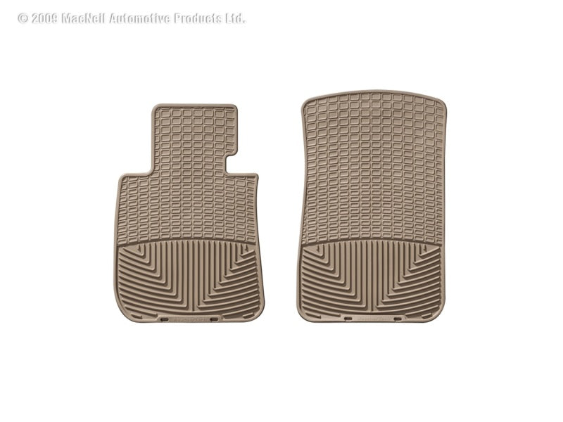 WeatherTech 05+ Chevrolet Cobalt Front Rubber Mats - Tan - Graveyard Performance
