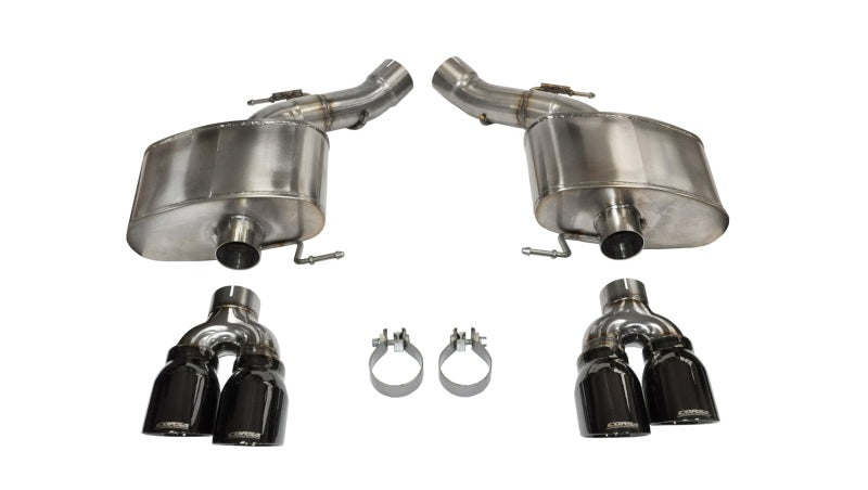 Corsa 2012-2017 BMW M6 F12 / F13 / F06 Black Sport Axle-Back Exhaust - Graveyard Performance