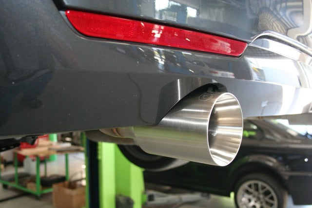 Active Autowerke F3X 335i | 435i Performance Valved Rear Exhaust GEN 2 -BMW F3x 335i Rear Exhaust with BLACK tips - Graveyard Performance